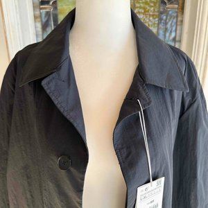 Zara NWT Men's Navy Blue Nylon Jacket